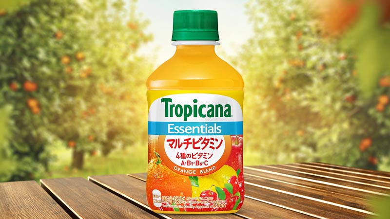 Nước trái cây Kirin Tropicana Esentials 280ml 