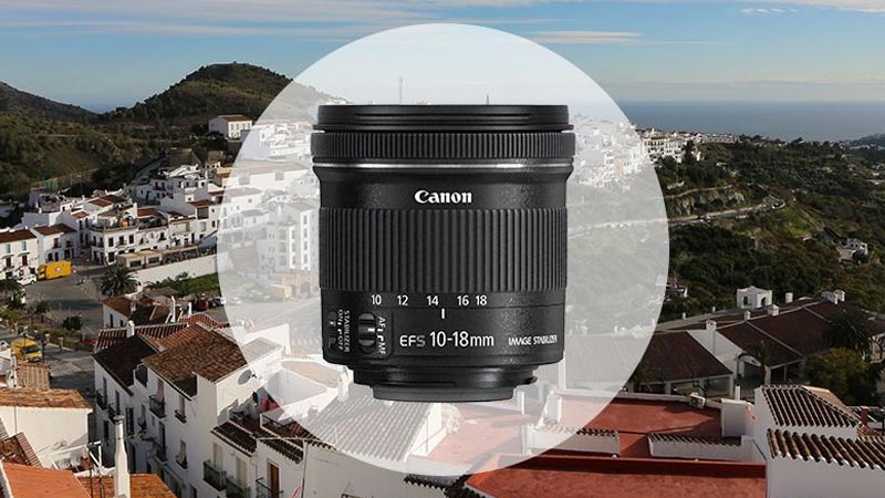 Ống kính máy ảnh Canon EF-S 10-18mm f/4.5-5.6 IS STM