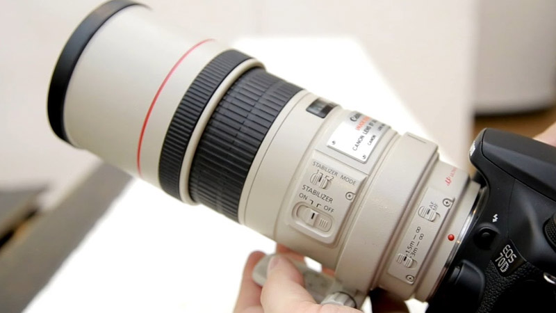 Ống kính máy ảnh Canon EF 300mm f/4.0 IS L USM