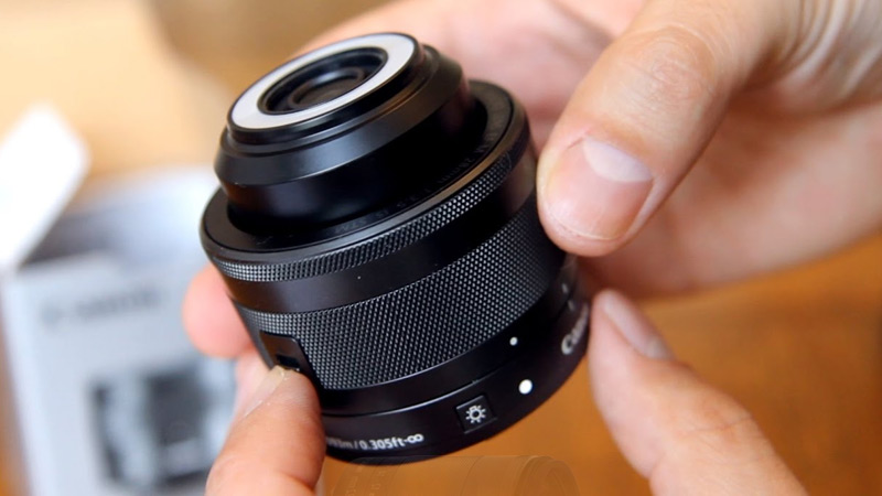 Ống kính máy ảnh Canon EF-M28mm f/3.5 Macro IS STM