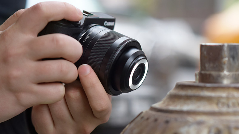 Ống kính máy ảnh Canon EF-M28mm f/3.5 Macro IS STM