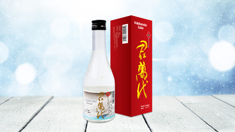 Rượu Sake vảy vàng Kimibandai 300ml