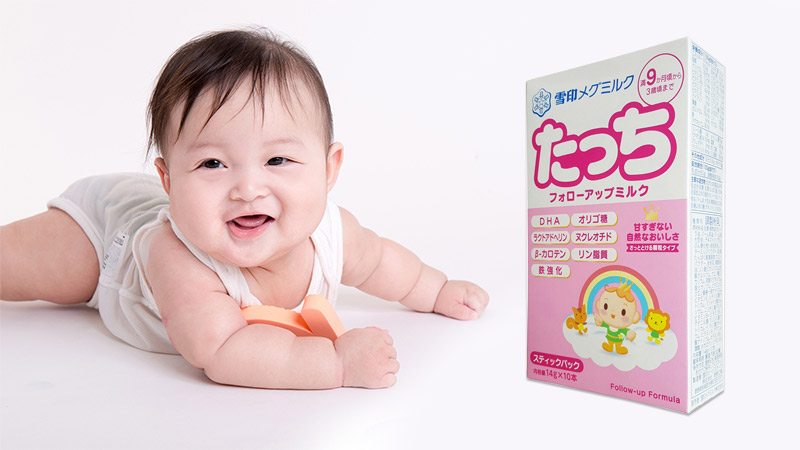 Sữa bột Snowbaby số 9 Megmilk Brand Touch 10 gói (Cho trẻ từ 9-36 tháng)