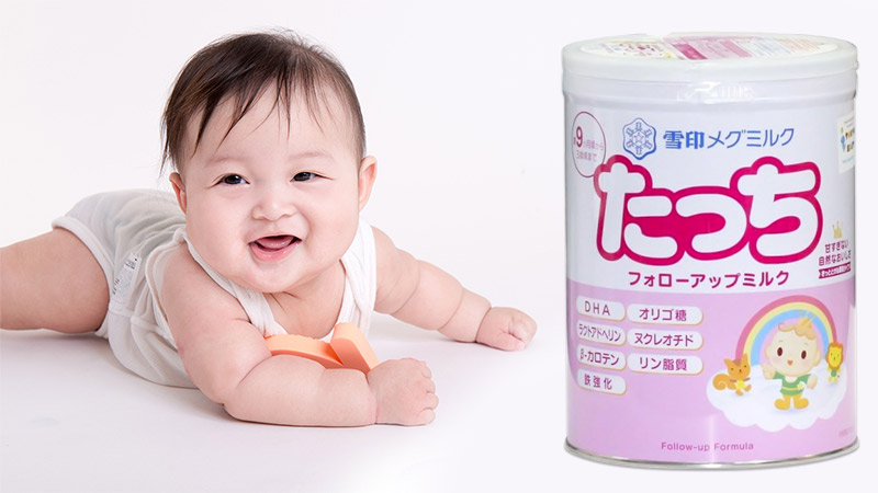 Sữa bột Snowbaby số 9 Megmilk Brand Touch 850g (Cho trẻ từ 9-36 tháng)