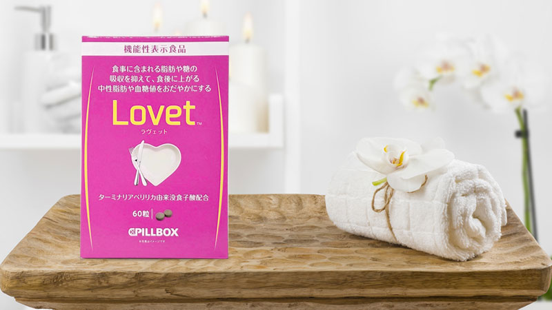 Viên uống giảm cân Pillbox Lovet Nhật Bản 60 viên
