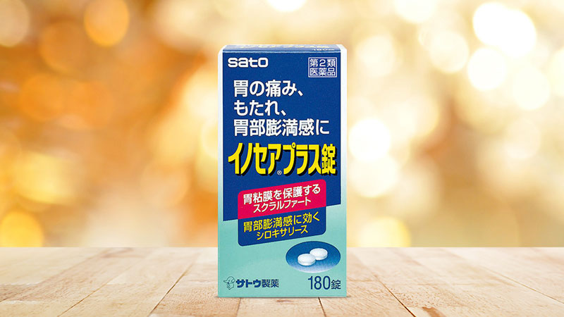 Viên uống hỗ trợ dạ dày Sato Inosair Plus 180 viên