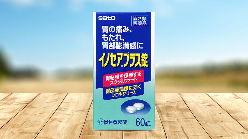 Viên uống hỗ trợ dạ dày Sato Inosair Plus 60 viên