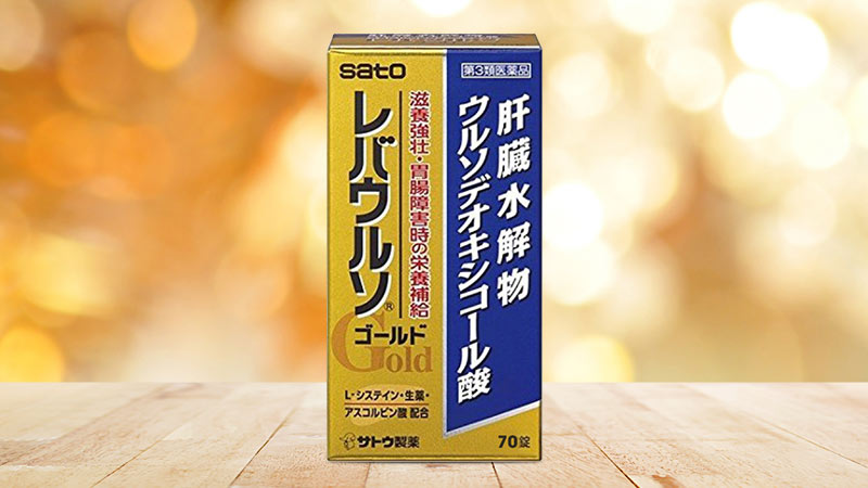 Viên uống hỗ trợ dạ dày Sato Liver Hydrolyzate Gold 70 viên