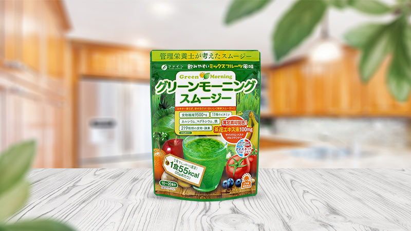 Bột lúa mạch bổ sung chất xơ Fine Japan Green Morning Smoothie