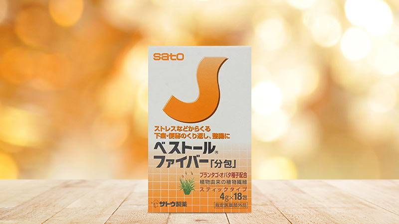 Bột uống nhuận tràng Sato Bestall Fiber 18 gói