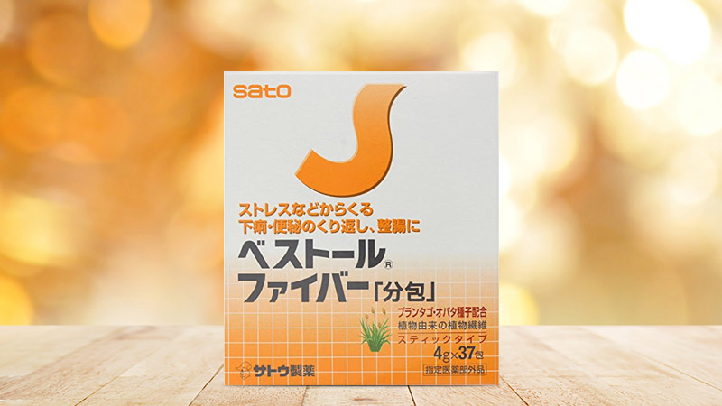 Bột uống nhuận tràng Sato Bestall Fiber 37 gói