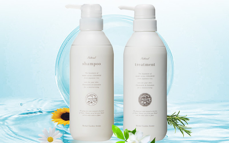 Dầu xả thảo dược Medel Natural Shampoo Herbal Garden Aroma 400ml