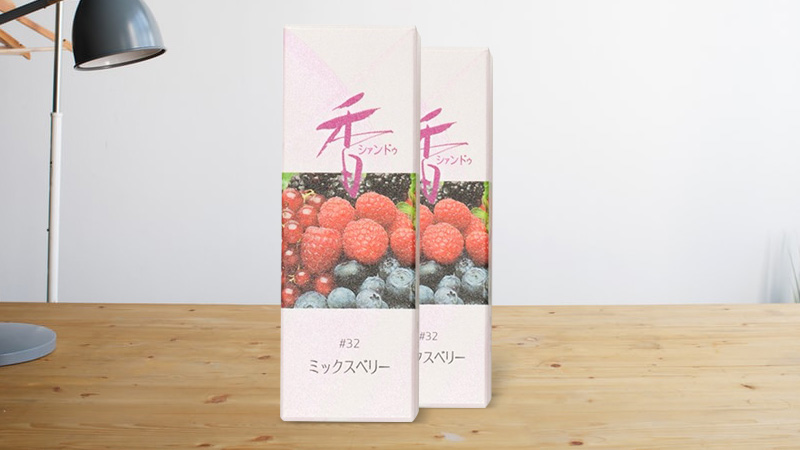 Hương Shoyeido Xiang Do Mixed Berry 20 que (Hương dâu)