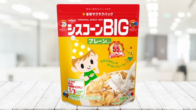 Ngũ cốc vị ngô Nissin 180g
