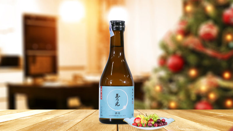 Rượu Sake Tamanohikari Junmai Ginjo Shuraku 300ml
