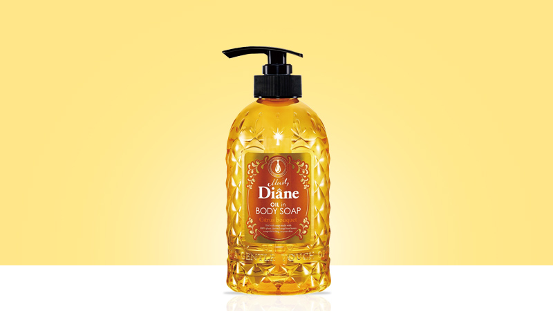 Sữa tắm tinh dầu cam quýt Moist Diane Oil In Body Soap Citrus Bouquet 500ml