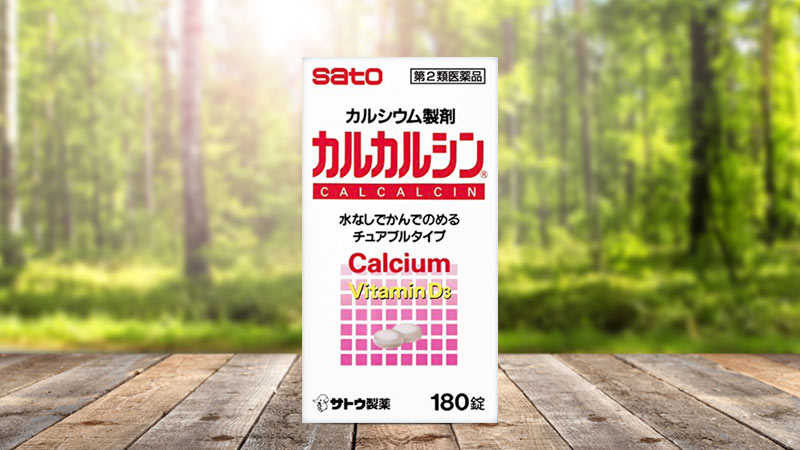 Viên nhai bổ sung Canxi Sato Calcalcin Calcium D3