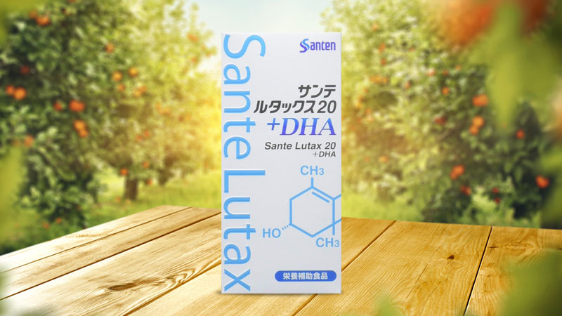 Viên uống bổ mắt Santen Lutax 20 DHA