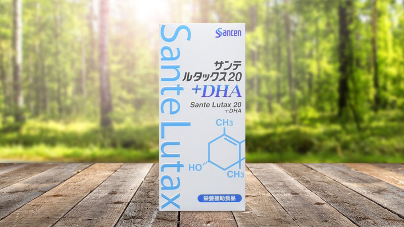 Viên uống bổ mắt Santen Lutax 20 DHA
