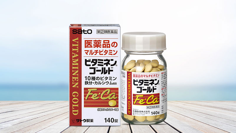 Viên uống bổ sung Vitamin Sato Fe Ca 140 viên