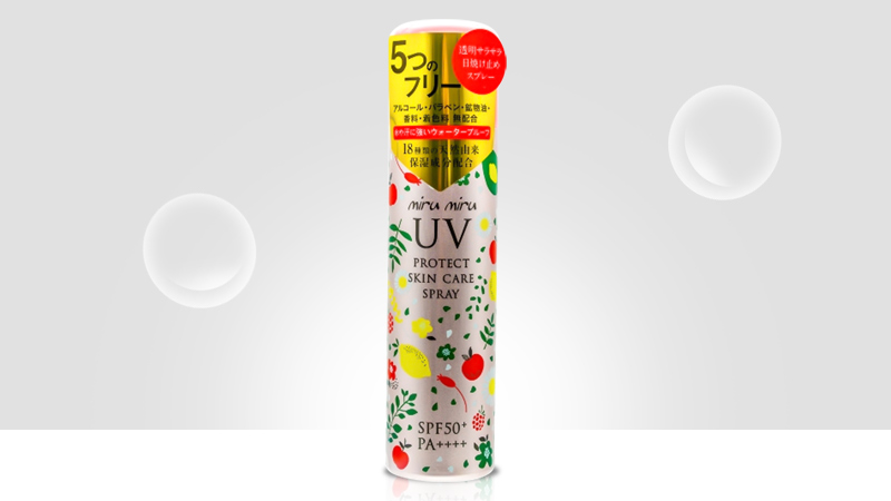 Xịt chống nắng thảo dược Miru Miru UV Protect Skin Care Spray SPF50+ PA++++ 100g
