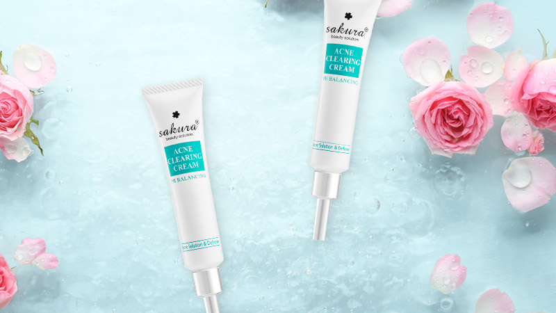 Kem trị mụn Sakura Beauty Solution Acne Clearing Cream 25g