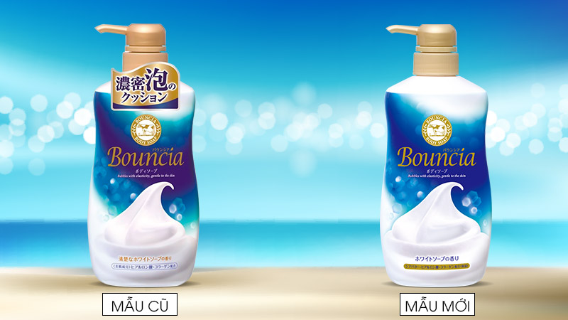 Sữa tắm Bouncia 550ml (Hương hoa cỏ)