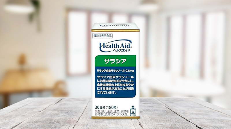 Viên uống hỗ trợ điều trị tiểu đường Morishita Jintan Aid Salacia 180 viên