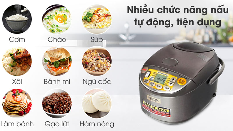 Nồi cơm điện tử Zojirushi NS-YSQ10-XJ 1L 