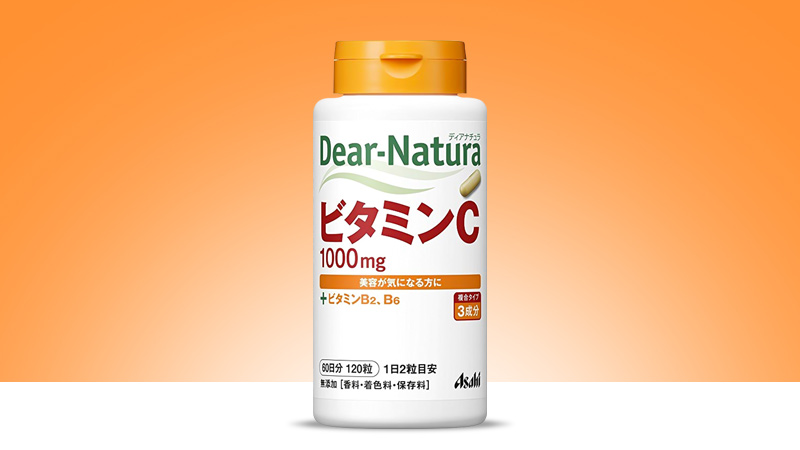 Viên uống bổ sung Vitamin C Asahi Dear Natura 120 viên