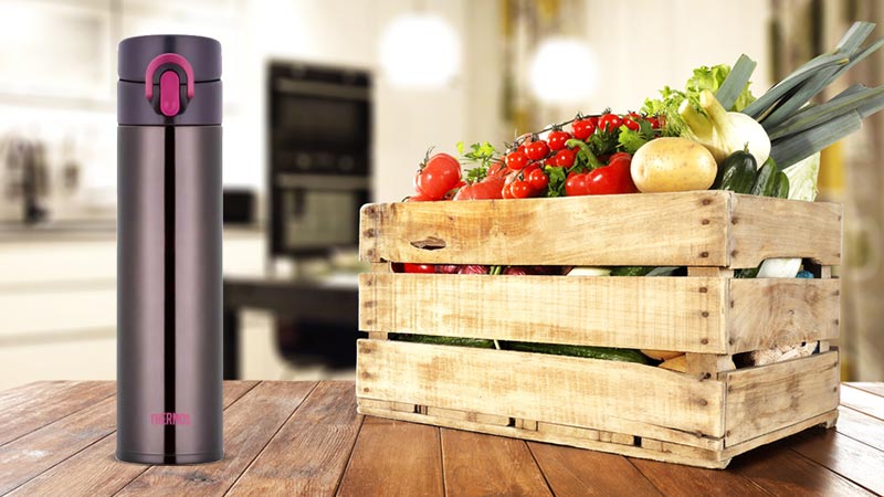 Bình nước giữ nhiệt Thermos JNI-400 BK 400ml