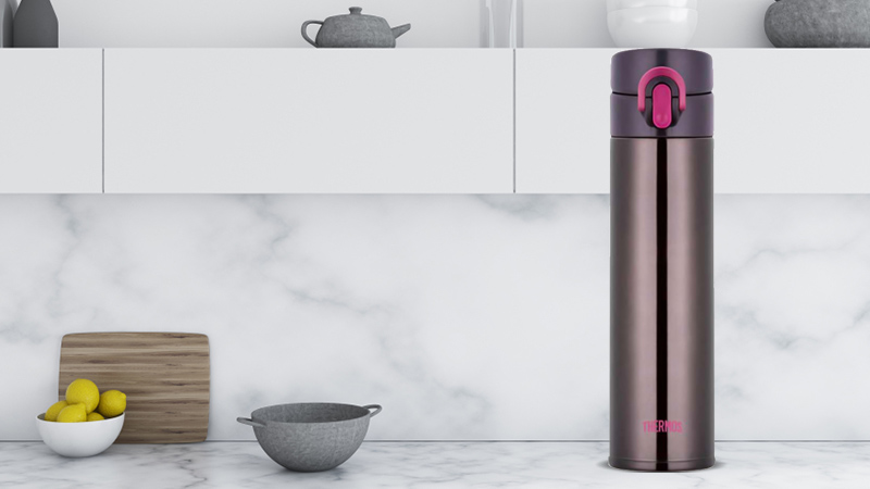 Bình nước giữ nhiệt Thermos JNI-400 BK 400ml