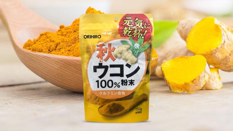 Japanese Orihiro liver tonic turmeric powder 150g