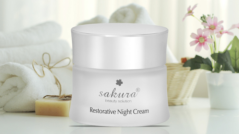 kem dưỡng da ban đêm Sakura Restorative Night Cream 30g