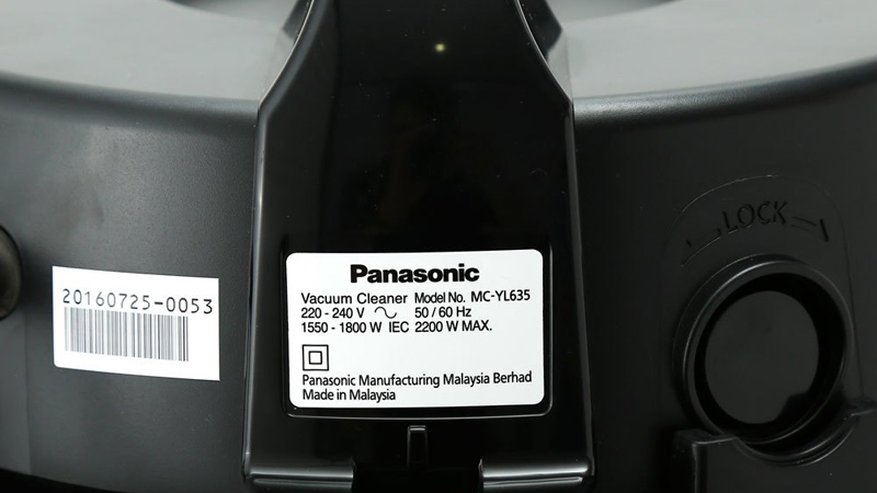 Máy hút bụi Panasonic PAHB-MC-YL635TN46