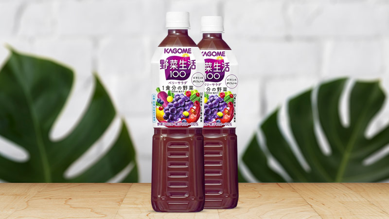 Nước ép rau củ quả nguyên chất Kagome Berry Salad 720ml