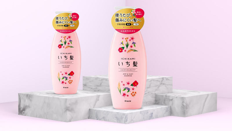 Dầu gội phục hồi tóc Ichikami 480ml