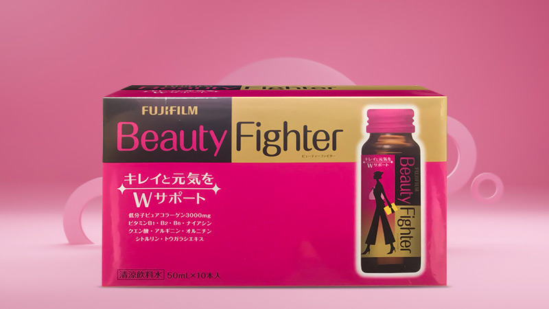 Nước uống Beauty Fighter Collagen Nhật Bản