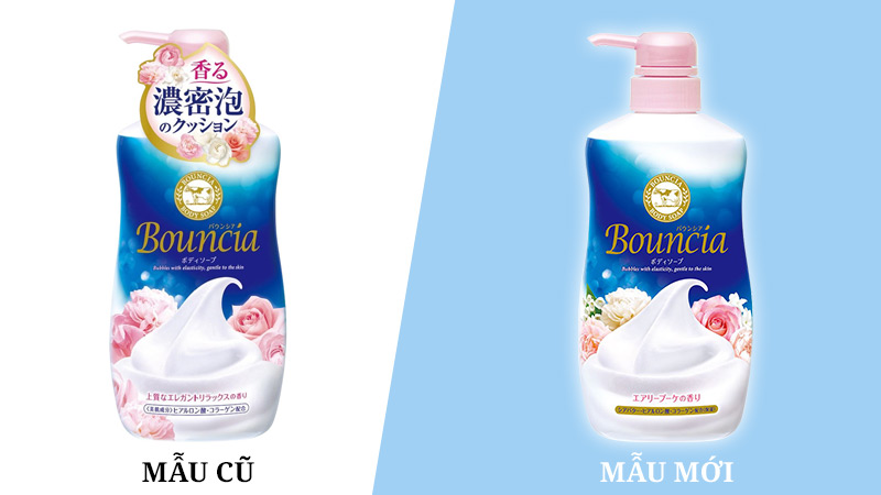 Sữa tắm Bouncia 550ml (Hương hoa hồng)