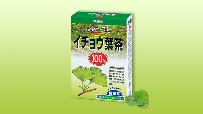 Orihiro 100% Gingko Leaf Health Tea (Box x 26 filter bags)