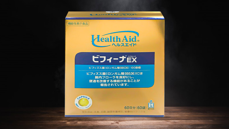Bột uống men vi sinh sống cao cấp HealthAid Bifina EX 60 gói