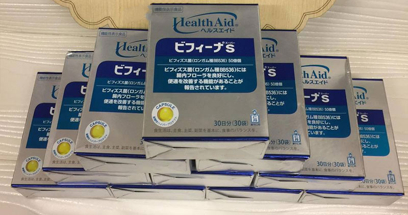 Bột men vi sinh sống HealthAid Bifina S 30 gói