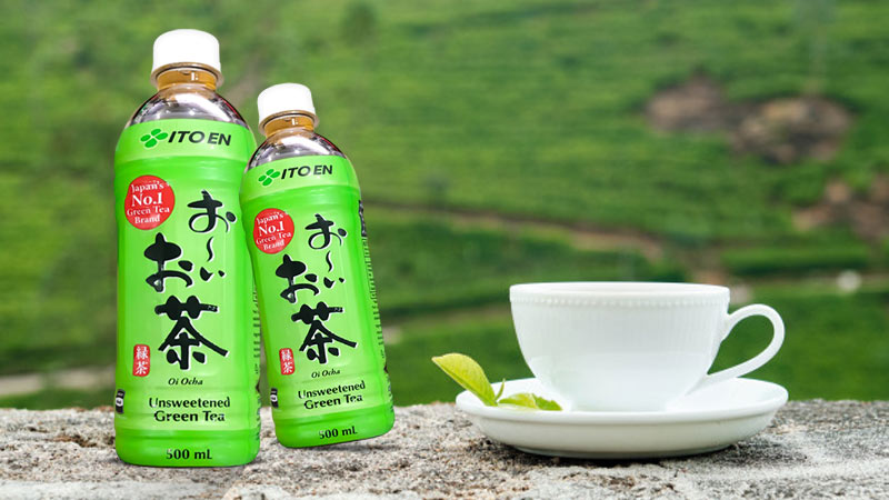 Combo 5 chai trà xanh Itoen Oi Ocha Green Tea 500ml