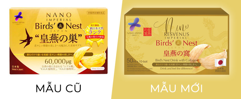 Nước yến trẻ hóa làn da Nano Japan Birds Next Premium Concentrate (Hộp 10 chai x 50ml)