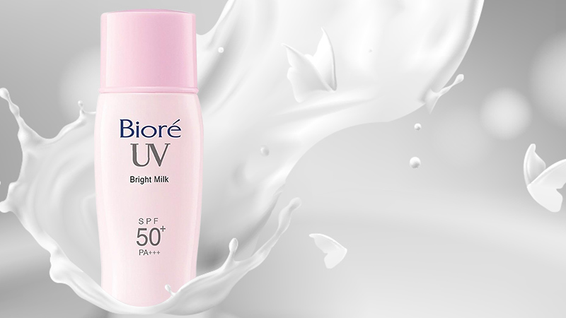 Sữa chống nắng cho da sáng hồng Bioré SPF50+/PA++++ 30ml