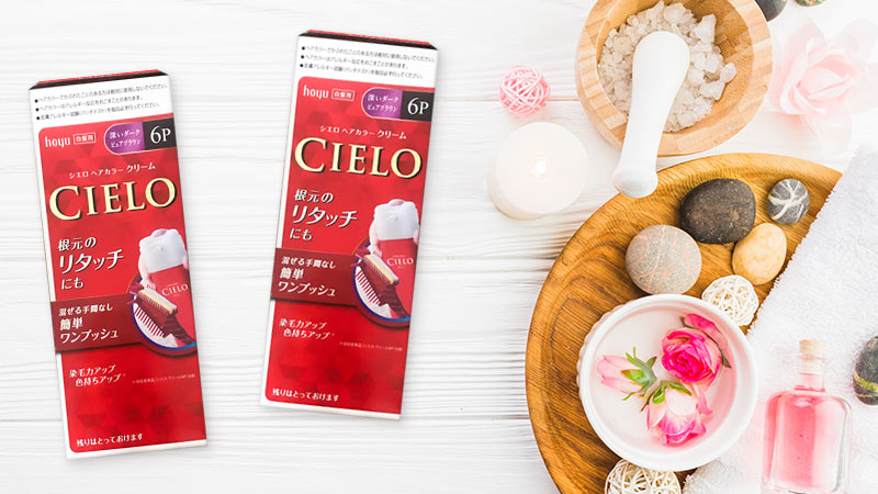 Nhuộm tóc dạng kem Hoyu Cielo Nhật Bản 40g