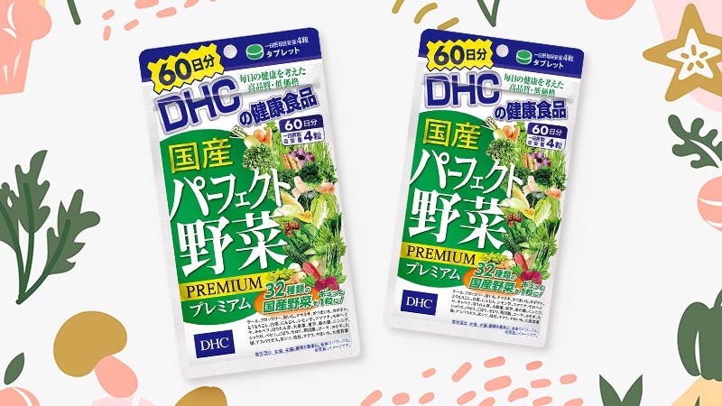 Viên uống rau củ quả DHC Nhật Bản 240 viên