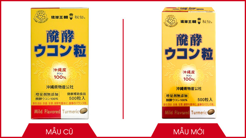 Viên uống giải độc, bổ gan Ryukyu BioResource Ukon Okinawa 500 viên