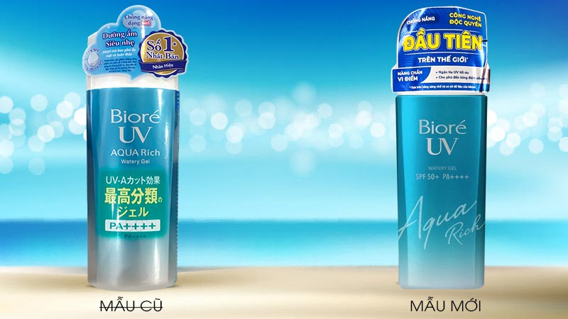 Gel chống nắng màng nước Bioré UV Aqua Rich Watery SPF 50+ PA++++ 90ml
