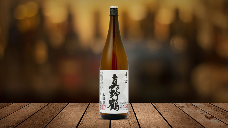 Rượu Sake Manotsuru Honjozo Karakuchi Tsuru 1800ml